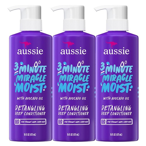 Aussie 3 Minute Miracle Moist Deep Conditioner (3-Pack)