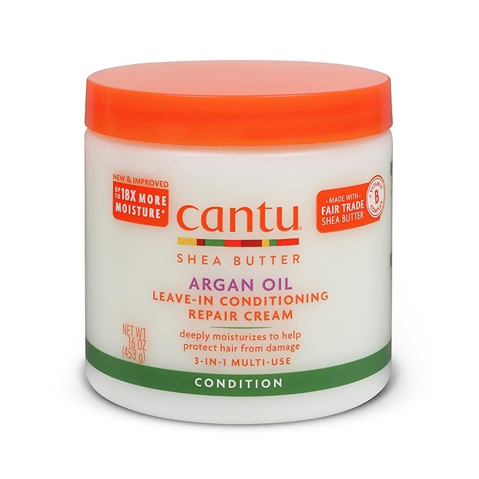 Cantu Argan Oil Leave-In Conditioning Repair Cream
