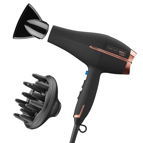 Conair InfinitiPRO 1875W Hair Dryer with Diffuser & Concentrator