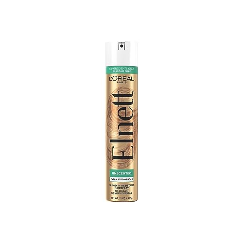 L'Oreal Paris Elnett Unscented Hairspray, Extra Strong Hold