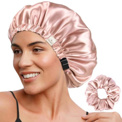 YANIBEST Adjustable Satin Bonnet